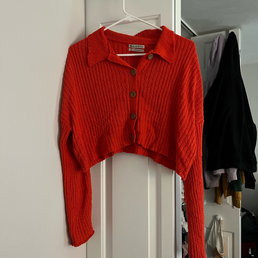 Orange Urban Outfitters Sweater